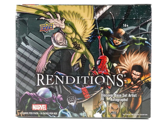 2024 Upper Deck Marvel Renditions Spider-Man Hobby Box