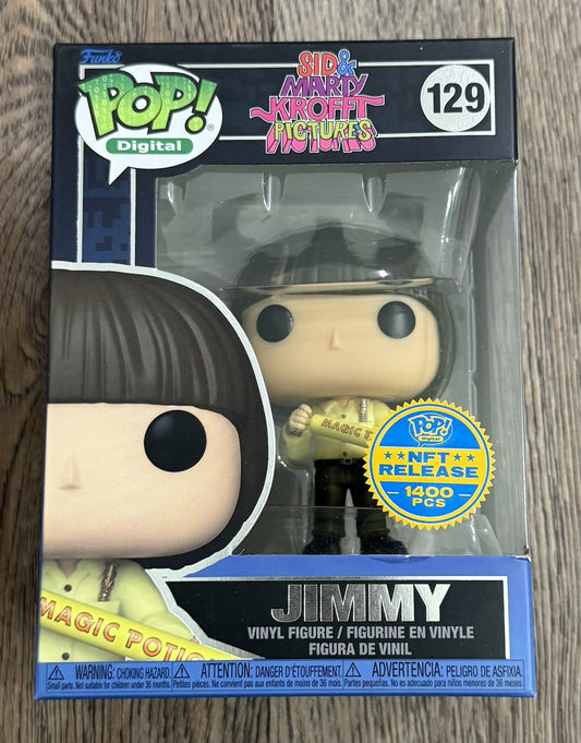 Funko Pop! Digital Sid & Marty Krofft: Jimmy #129 Legendary LE 1400 See Photos