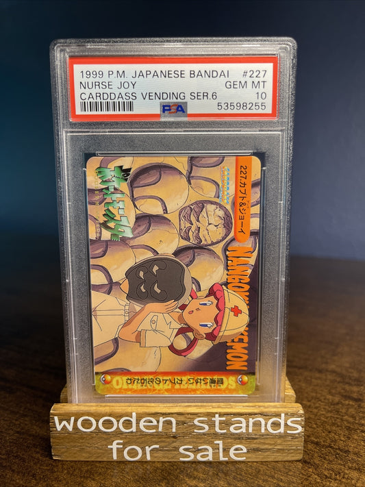 PSA 10 GEM MINT Nurse Joy 227 Japanese Carddass Series 6 Pokemon Card