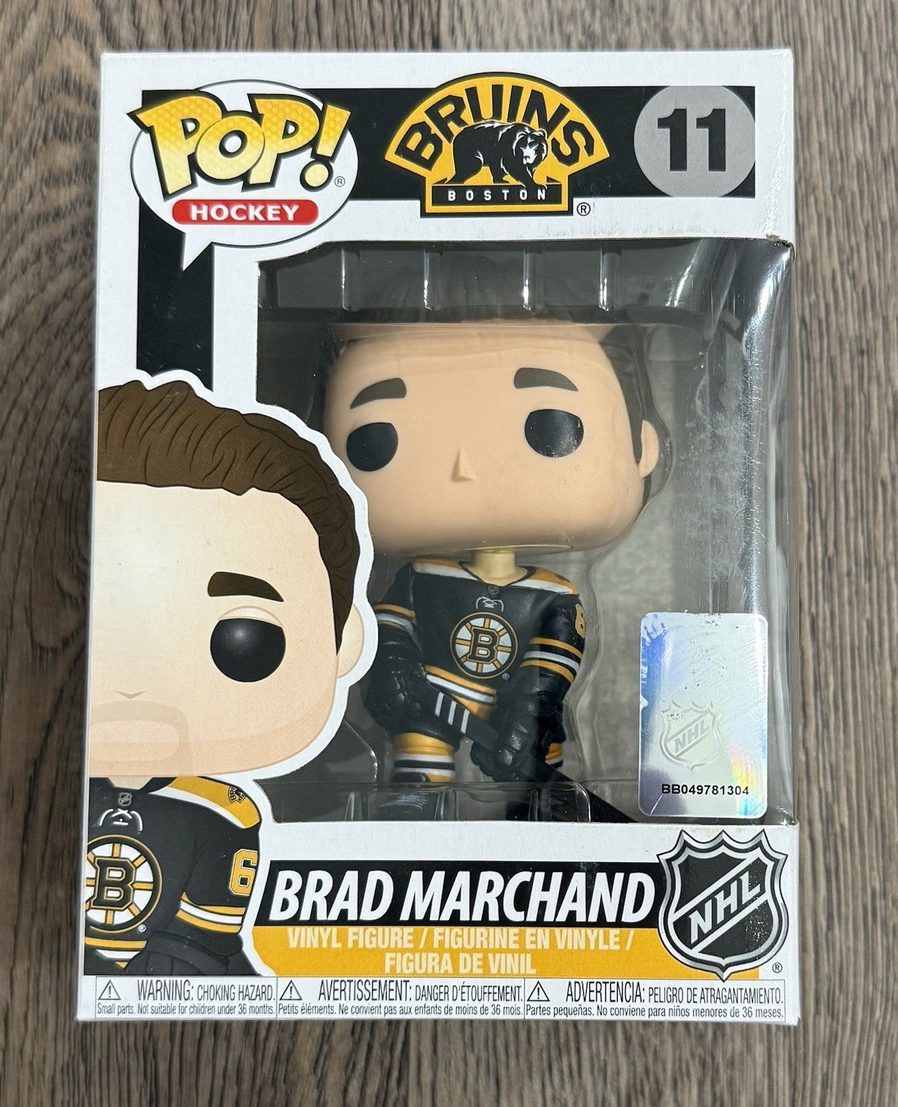 Funko Pop! NHL Hockey - Boston Bruins: Brad Marchand #11 Vaulted See Photos