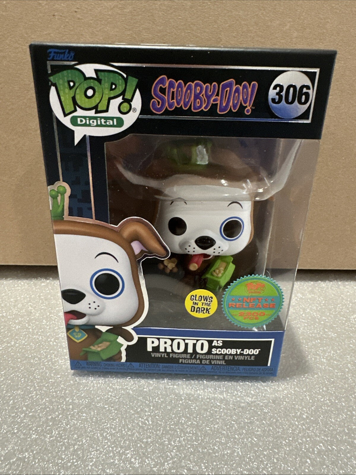 Funko Pop! Vinyl: Proto - Proto as Scooby-Doo (Glow) (Digital Pop! Release)