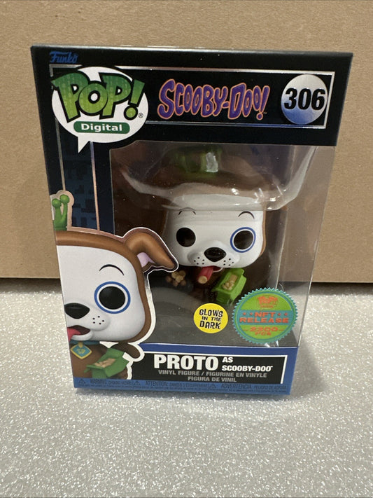 Funko Pop! Vinyl: Proto - Proto as Scooby-Doo (Glow) (Digital Pop! Release)