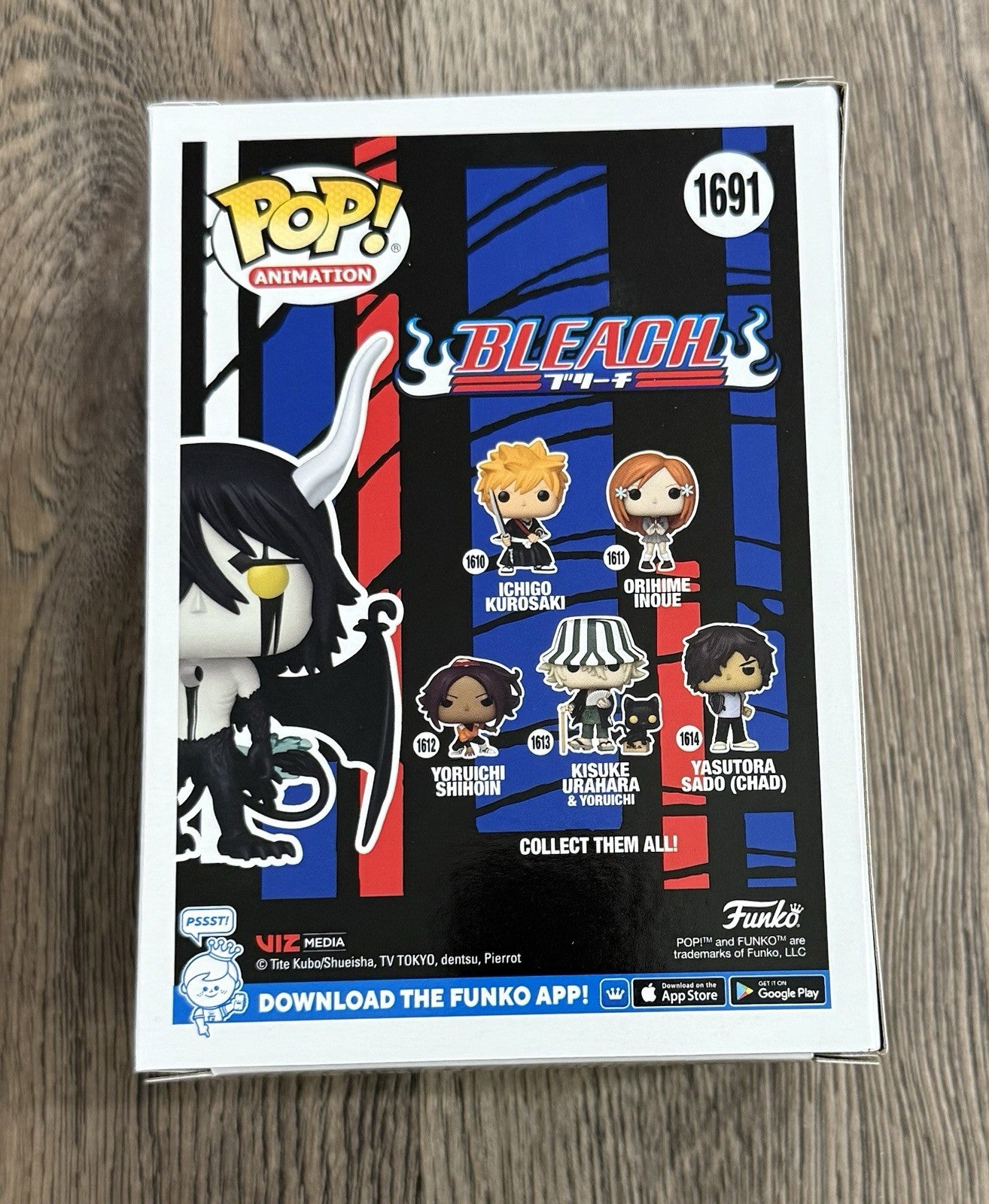 Funko Pop! Bleach - Ulquiorra Shifar #1691 2024 NYCC Toy Tokyo Exclusive