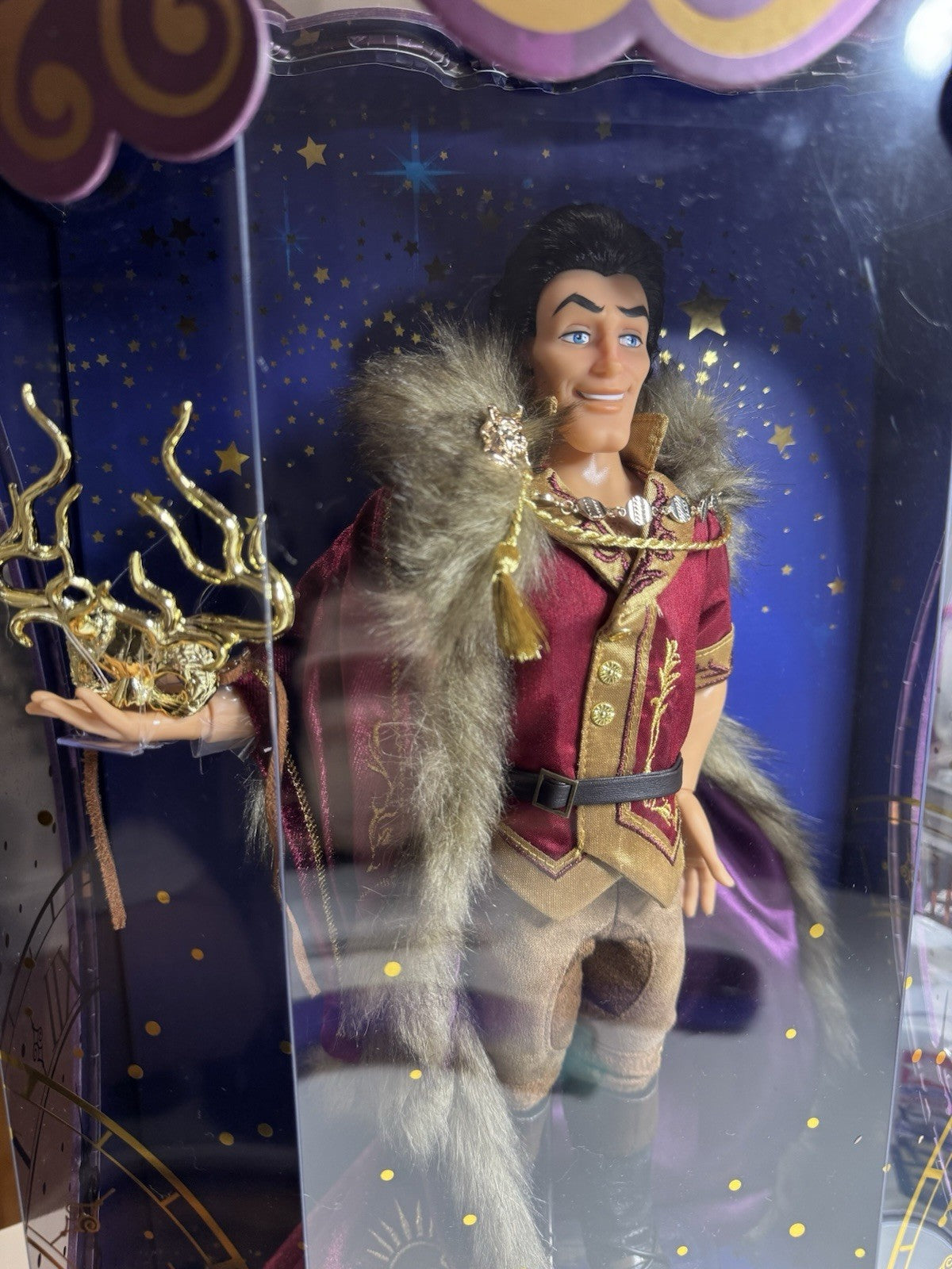 2024 Disney store Gaston Midnight Masquerade Designer Doll Limited Edition *New*