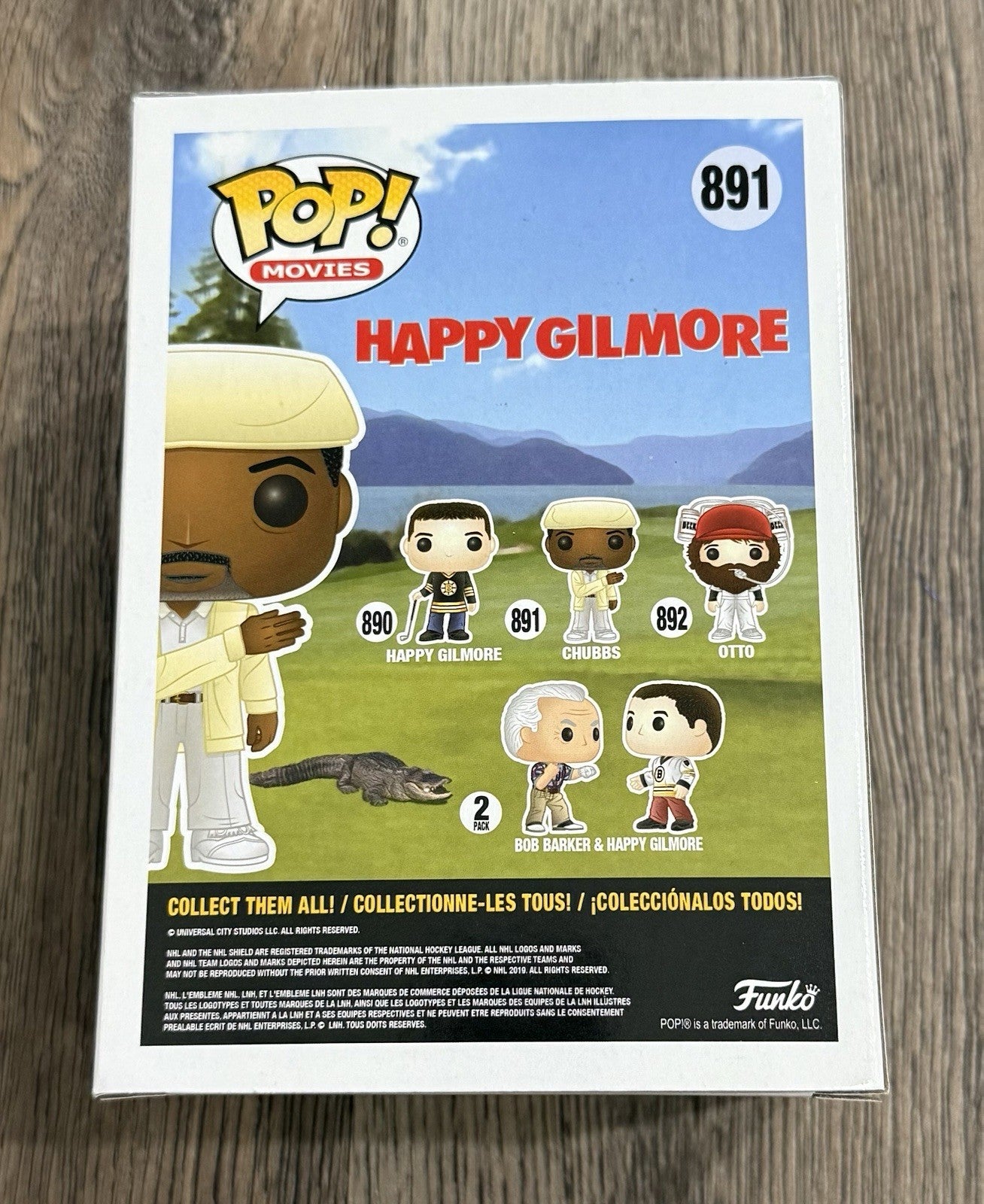 Funko Pop! Movies - Happy Gilmore: Chubbs #891 Vaulted w/ Protector