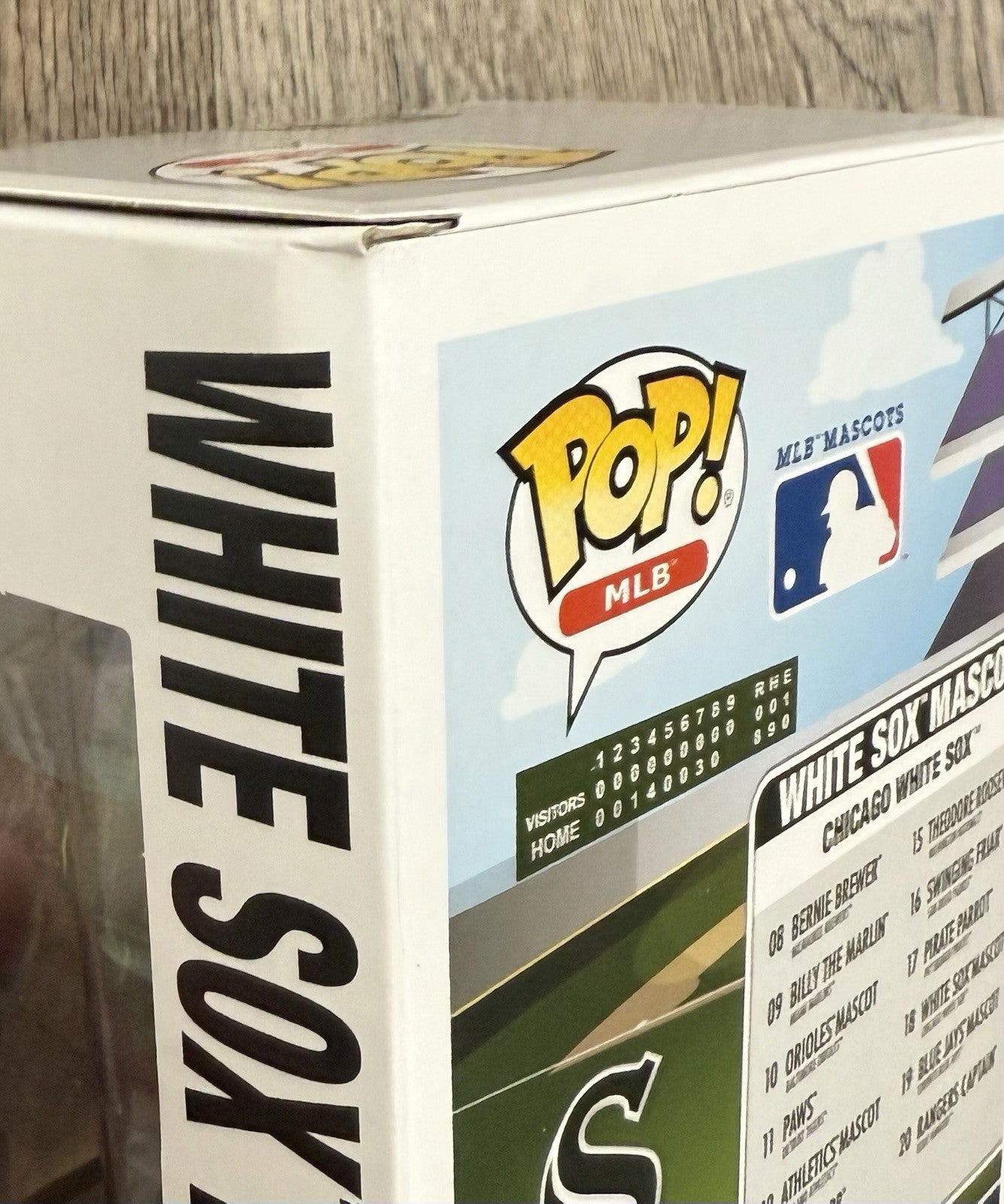 Funko Pop! MLB Baseball Chicago White Sox Mascot #18 Vaulted w/ Protector