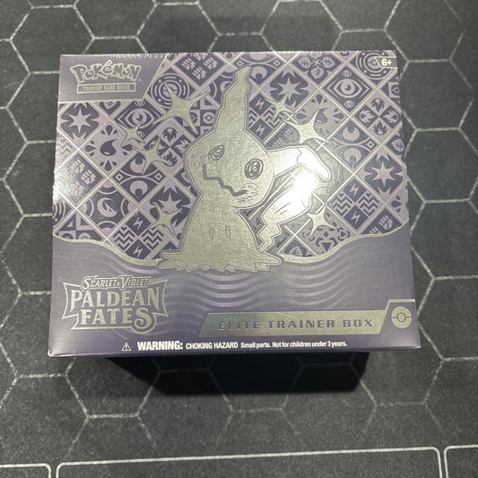 Pokemon TCG Scarlet & Violet Paldean Fates Elite Trainer Box (ETB) Sealed
