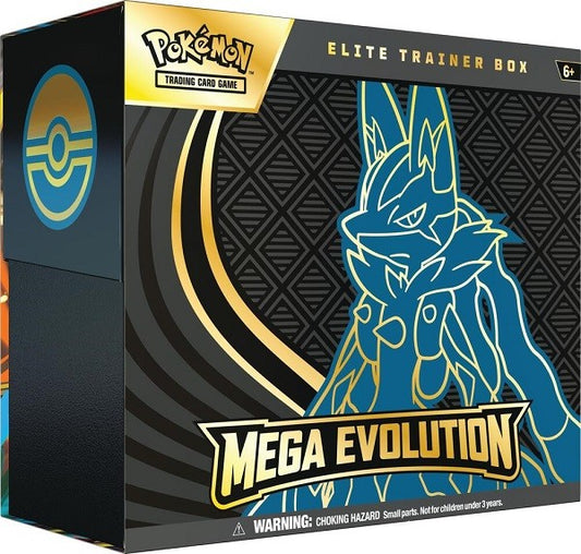 Pokemon TCG Mega Evolution ME01 Elite Trainer Box - Mega Lucario