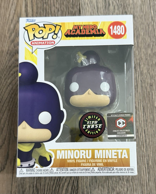 Funko Pop! My Hero Academia: Minoru Mineta #1480 GITD CHASE Chalice Collectibles