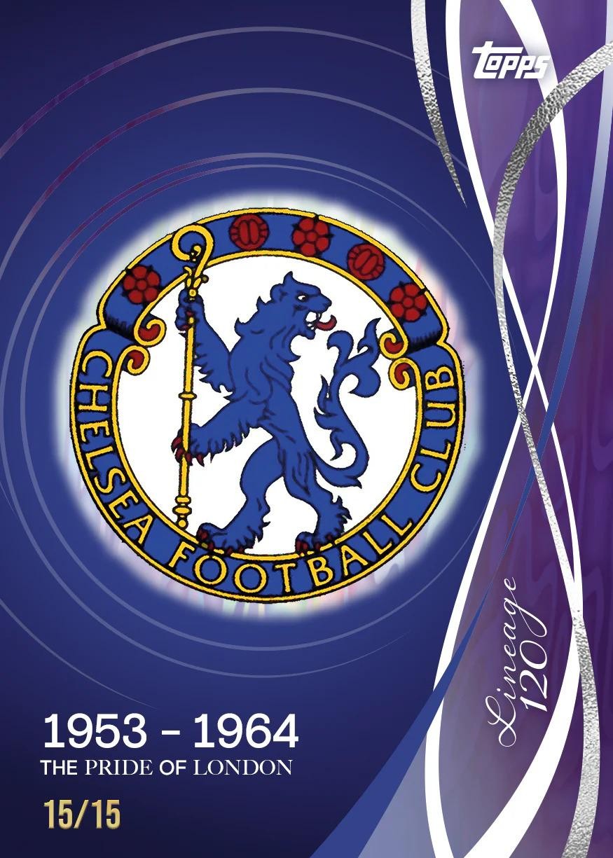 2024/25 Topps Chelsea Lineage 120 Years Anniversary Soccer Hobby Box