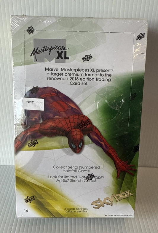 2024 Upper Deck Marvel Masterpieces XL Hobby Box Sealed