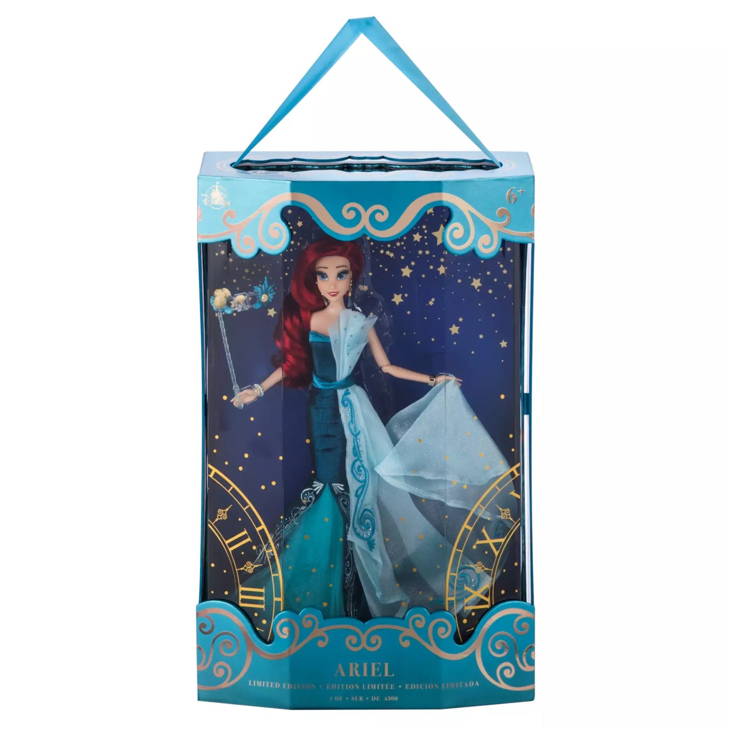 Ariel Limited Edition Doll Disney Designer Collection Midnight Masquerade Series