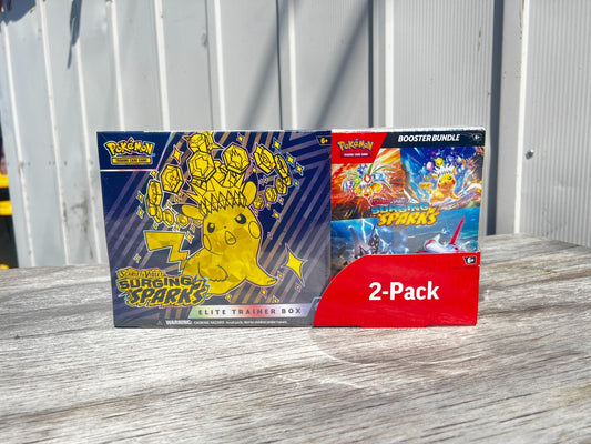Pokemon Elite Trainer Box & Booster Bundle Surging Sparks