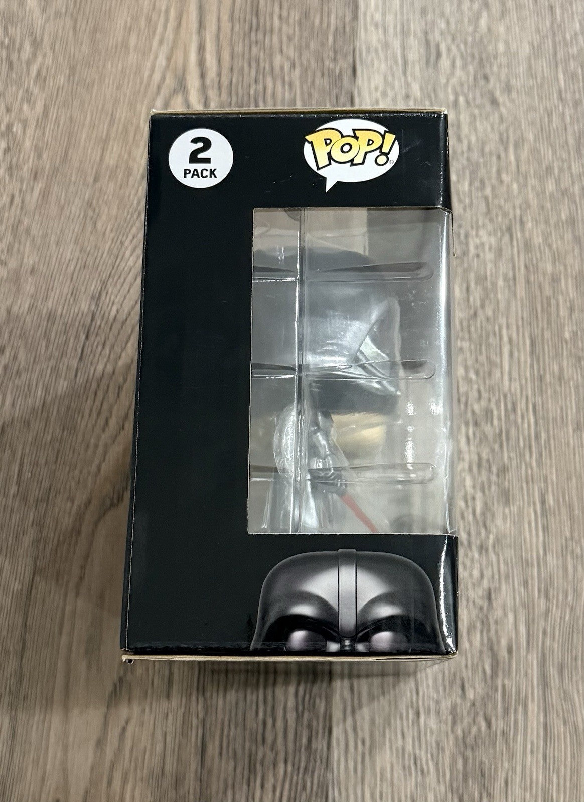 Funko Pop! Star Wars Darth Vader & Luke Skywalker Metallic 2 Pack 2024 D23 Expo