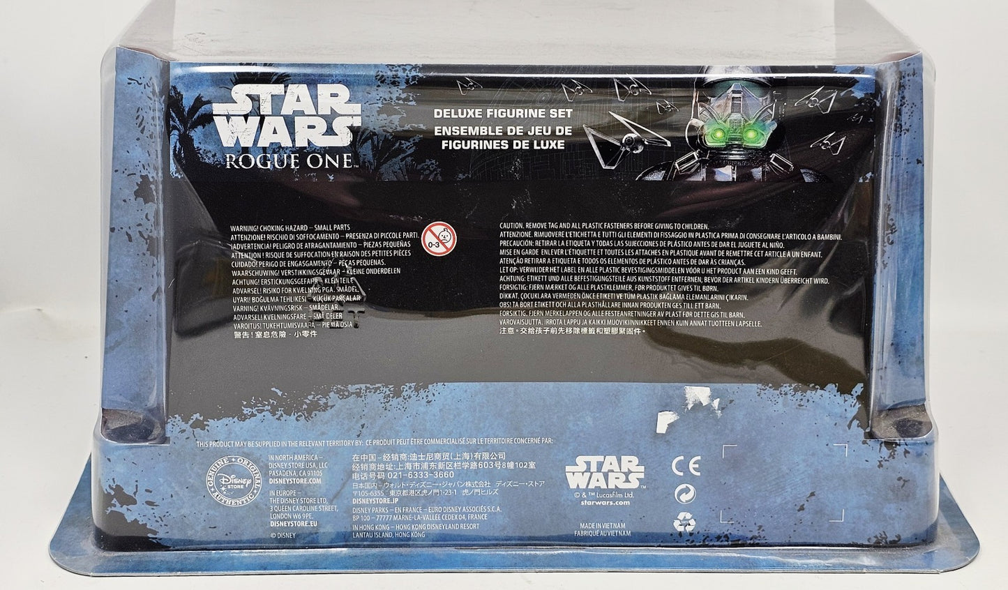 Disney Store Star Wars ROGUE ONE Deluxe Figurine COMPLETE SET OF 10  New in Box