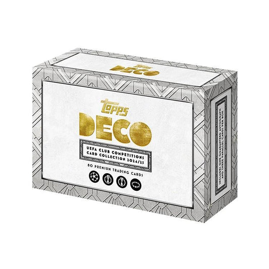 2024/25 TOPPS DECO UEFA CLUB COMPETITIONS SOCCER HOBBY BOX