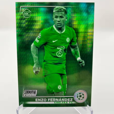 Topps Stadium Chrome UEFA 2022-23 Enzo Fernandez Night Vision Rookie RC /199