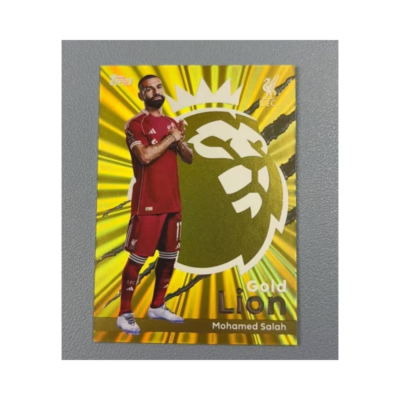 2025-26 Topps Premier League Mohamed Salah Gold Lion