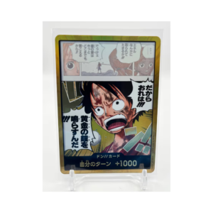 🔥 Monkey D. Luffy GOLD DON!! Card – Japanese Edition One Piece Bandai 🔥