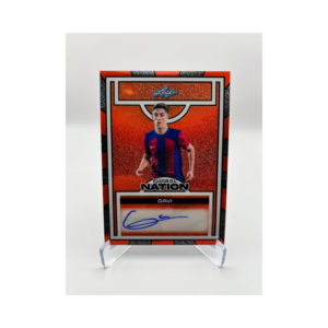 💎 Gavi 1/1 Autograph Leaf Futbol Nation Auto FC Barcelona Spain ONE of ONE 💎💎