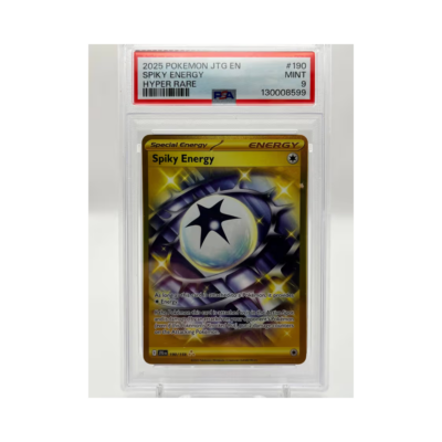 Pokemon Spiky Energy 190/159 Sv09: Journey Together Holo (EN) - PSA 9 ⚡️