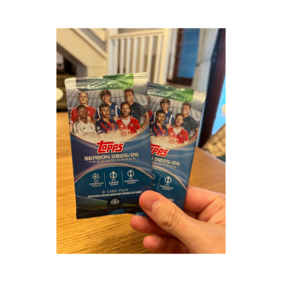 ⚽ Topps UEFA Club Competitions 2025/26 Flagship Edition – Sealed Booster Pack x 2