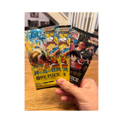 🏴‍☠️ One Piece Japanese Booster Pack Bundle – OP-15 x2 & OP-09 x1 (3 sealed packs)