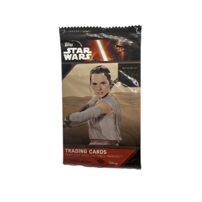 pokemon packs ⭐ Topps Star Wars: The Force Awakens – Sealed Trading Card Pack x 1