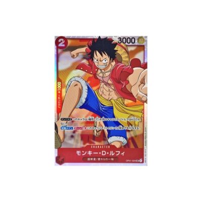 Monkey D Luffy Card OP01-024 Super Rare ROMANCE DAWN Japanese ONE PIECE