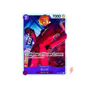 Sanji OP09-065 Card Japanese ONE PIECE Super Rare