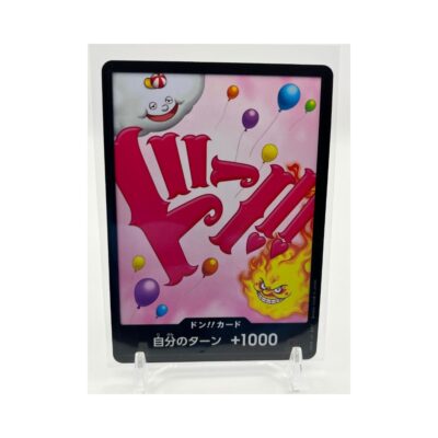 Big Mom Homies Card Japanese holographic DON!! featuring Zeus and Prometheus