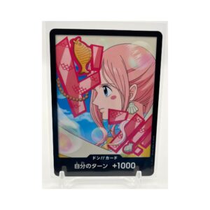 One Piece Shirahoshi DON Japanese Holo Card front display