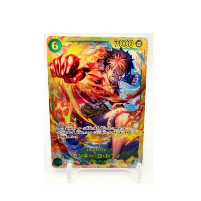 🔥 Auction: 2025 Japanese One Piece OP13 Carrying On His Will Monkey D. Luffy OP13-118 SEC Secret Rare