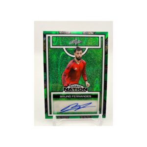 🔥 Auction: 2025 Leaf Futbol Nation Bruno Fernandes 1/1 Autograph Auto – FA-BF1 | Manchester United / Portugal