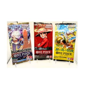 🔥 Auction: One Piece Japanese Booster Pack Bundle – EB04 Egghead Crisis + OP13 Carrying On His Will + OP15 Adventure on Kami’s Island – 3 Sealed Packs