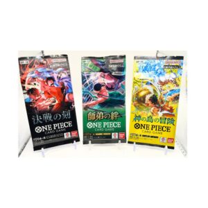 23 🔥 Auction: One Piece Japanese Booster Pack Bundle – OP16 Time of Battle + OP12 Legacy of the Master + OP15 Adventure on Kami’s Island – 3 Sealed Packs