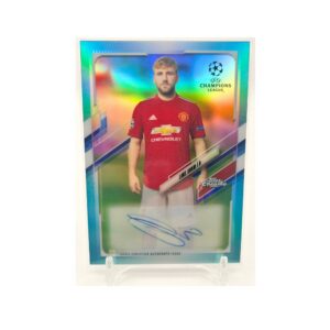 🔥 Auction: Luke Shaw Topps Chrome UEFA Champions League Certified Autograph /199 – Manchester United