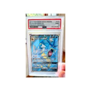🔥 Auction: 2017 Pokémon Crimson Invasion Gyarados GX Full Art 101/111 PSA 9 Mint