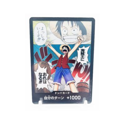 🔥 Auction: One Piece TCG Monkey D. Luffy DON!! Card – Romance Dawn OP-01 Japanese