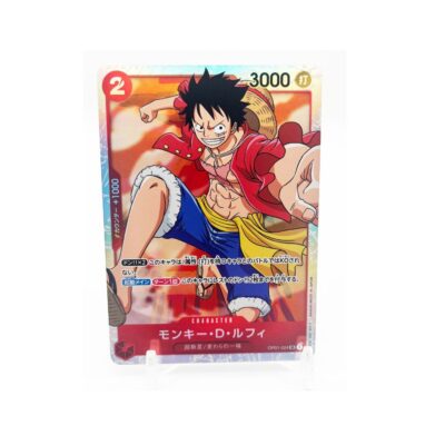 🔥 Auction: One Piece TCG Monkey D. Luffy OP01-024 SR Japanese – Romance Dawn